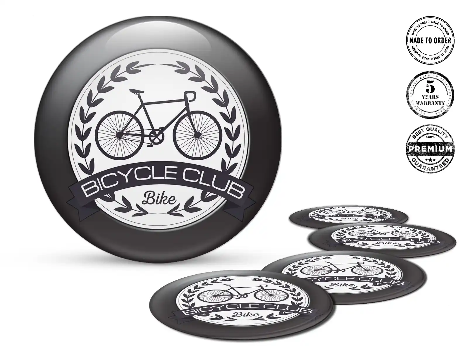 Decalcomania Marchio Cerchio Niche Quantum Racing
